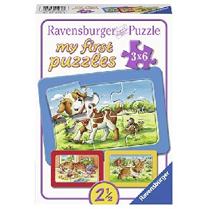 Ravensburger “Meine Tierfreunde” Kinderpuzzle (3×6 Teile) um 9,65 € statt 12,29 €
