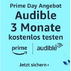 Audible Hörbuchabo – 3 Monate gratis testen mit Prime (nur Neu- und ehemalige Kunden)