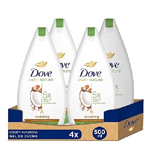 Dove Kokos- und Mandelmilchöl 500 ml Duschgel (4er Pack) um 5,90 € statt 23,92 €