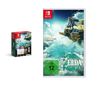 Nintendo Switch – OLED Modell The Legend of Zelda: Tears of the Kingdom Edition um 352,93 € statt 407,48 €