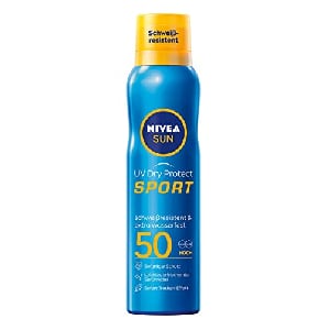 Nivea Sun UV Dry Protect Sport Sonnenspray LSF50, 200ml um 10,02 € statt 17,95 €