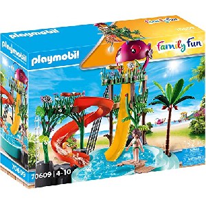 playmobil Family Fun – Aqua Park mit Rutschen (70609) um 25,20 € statt 50,51 €