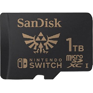 SanDisk Nintendo Switch R100/W90 microSDXC 1TB um 100,84 € statt 124,49 €