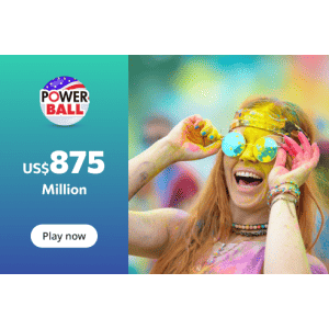 US Powerball – $875 Millionen Jackpot – Tipps mit 40% Rabatt!