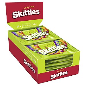 14x Skittles “Crazy Sours” Süßigkeiten 38g um 5,08 € statt 7,09 €