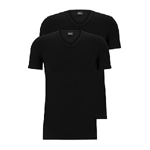 BOSS Herren V-Neck T-Shirt – 2er Pack (S – XXL) um 21,56 € statt 34,85 €