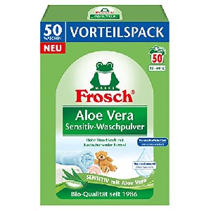 Frosch Aloe Vera Sensitiv-Waschpulver, 50WL um 7,82 € statt 9,38 €