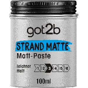 got2b Strand Matte Matt-Paste 100ml um 4,74 € statt 6,99 €