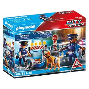 playmobil City Action – Polizei-Straßensperre (6878) um 9,57 € statt 16,78 €