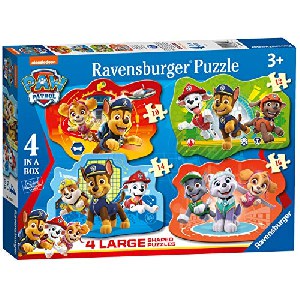Ravensburger Kinderpuzzle 03028 – Helden mit Fell – 4x PAW Patrol Puzzle um 8,15 € statt 20,11 €
