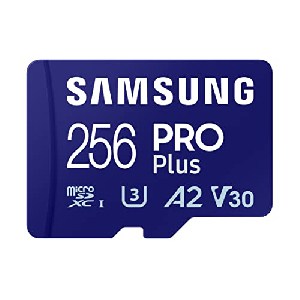 Samsung PRO Plus R180/W130 microSDXC 256GB Kit um 17,13 € statt 29,33 €