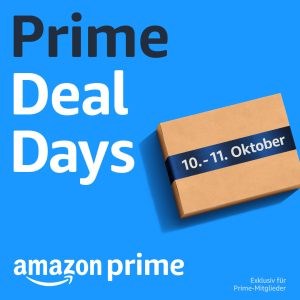 Amazon Prime Deal Days am 10. und 11. Oktober – Exklusiv für Prime Mitglieder