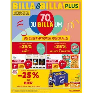 Billa / Billa Plus: 25 % Rabatt auf Bier (Radler)