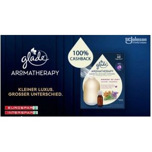 Glade Aromatherapy Essential Oils Duft-Diffuser + Nachfüller gratis testen (Marktguru / Euro- & Interspar)