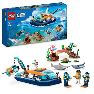 LEGO City – Meeresforscher-Boot (60377) um 16,12 € statt 25,82 €