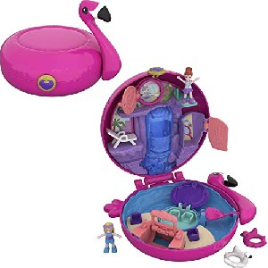 Mattel Polly Pocket Pocket World Flamingo-Schwimmring Schatulle um 14,41 € statt 21,43 €