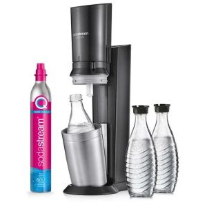 Sodastream Crystal 3.0 inkl. 3 Flaschen + 15 € Cashback um 89,91 € statt 124,90 €
