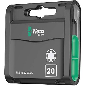 Wera 867/1 Bit-Box Torx Bit T20x25mm, 20er-Pack um 10,73 € statt 20,94 €