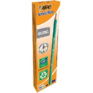 12x BIC Bleistift Evolution Original 650 HB um 1,07 € statt 3,77 €
