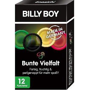 Billy Boy “Bunte Vielfalt” Kondome, 12 Stück um 3,41 € statt 6,24 €