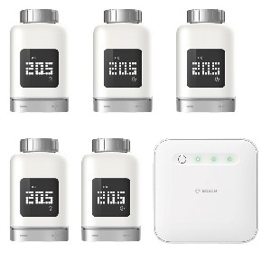 Bosch Smart Home – Starter Set Heizung II mit 5 Thermostaten um 244,95 € statt 350,66 €