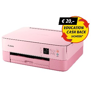 Canon PIXMA TS5352a 3in1 Tintenstrahl-Farb-Multifunktionsdrucker, pink (20€ Cashback möglich) um 54,99 € statt 69,99 €