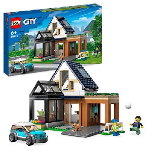 LEGO City – Familienhaus mit Elektroauto (60398) um 33,61 € statt 40,38 €
