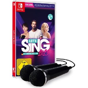 Let’s Sing 2023 + 2 Mikrofone [Nintendo Switch] um 35 € statt 53,51 €
