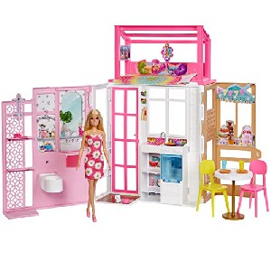Mattel Barbie Haus und Puppe (HCD48) um 24,40 € statt 45,80 €