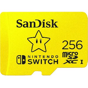 SanDisk Nintendo Switch R100/W90 microSDXC 256GB um 19,99 € statt 25,20 €