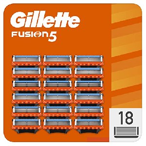 Gillette Fusion5 Ersatzklingen 18er-Pack um 33,26 € statt 55,73 €