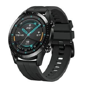 Huawei Watch GT 2 Sport 46mm schwarz mit Sportarmband um 94,99 € statt 153,92 €