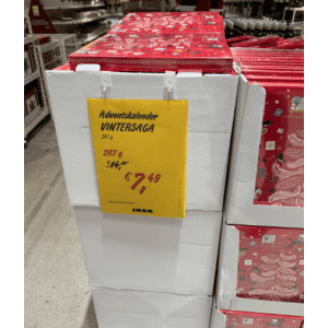 IKEA Adventkalender mit mindestens 10 € Gutschein um nur 7,49 € statt 14,99 €