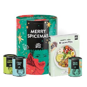 Just Spices Großer Gewürz Adventskalender 2023 + Kochbuch um 70,58 € statt 99,81 €