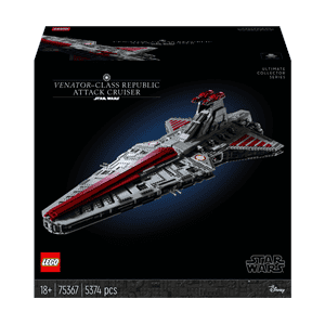 LEGO Star Wars – Republikanischer Angriffskreuzer der Venator-Klasse (75367) um 565 € statt 649,99€