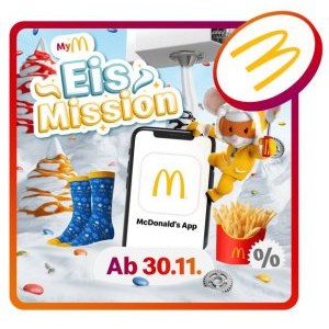 McDonalds “Eis Mission” Game – Gutscheine holen (ab 30.11. um 9 Uhr)