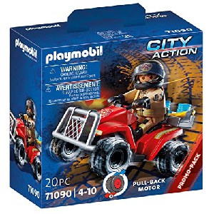 playmobil City Action – Feuerwehr-Speed Quad (71090) um 5,97 € statt 11,24 €