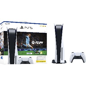 PlayStation 5 Disc Edition + EA Sports FC 24 (DLC) um 499,99 € statt 579,72 €