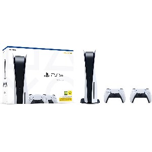 PlayStation 5 Standard Konsole 825GB + 2. Controller um 492,60 € statt 552,80 €