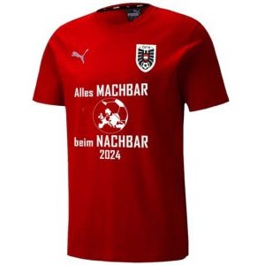 Puma ÖFB Österreich “Alles Machbar beim Nachbar” Qualifier Shirt Euro 2024 um 23,99 € statt 29,99 €