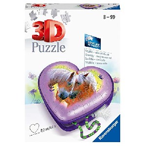 Ravensburger Herzschatulle Pferde 3D Puzzle (54 Teile) um 7,35 € statt 11,27 €