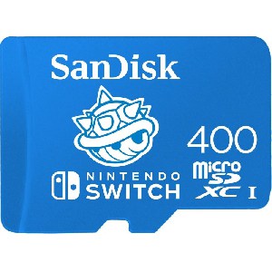 SanDisk Nintendo Switch R100/W90 microSDXC 400GB um 35,56 € statt 83,35 €