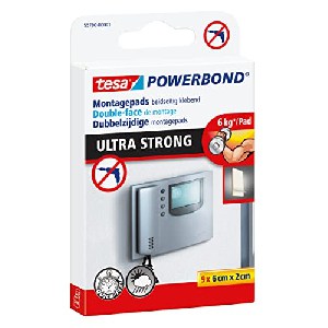 tesa Powerbond Ultra Strong Klebepads / Doppelseitige Pads, 9 Stück um 5,03 € statt 7,19 €
