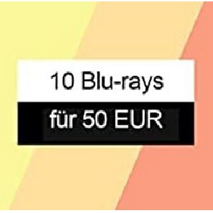 10 Blu-Rays für 50€ bei Amazon (mehr als 200 Filme zur Auswahl)