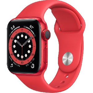 Apple Watch Series 6 (GPS + Cellular) 40mm Aluminium rot um 197 € statt 293,34 €