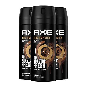 3x AXE Dark Temptation Deodorant Spray 150ml um 7,69 € statt 11,85 €