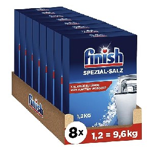 Finish Spezial Salz – Spülmaschinensalz Multipack mit 8 x 1,2 kg um 6,39 € statt 10,80 €