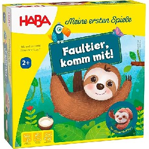 HABA 306599 – Meine ersten Spiele “Faultier, komm mit!” Kleinkindspiel um 10,08 € statt 19,19 €