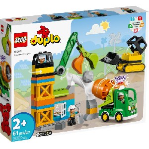 LEGO DUPLO – Baustelle mit Baufahrzeugen (10990) um 30 € statt 48,39 €