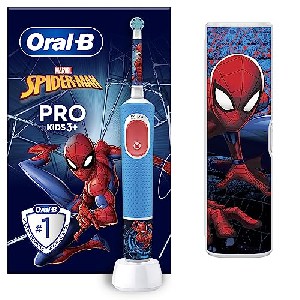 Oral-B Vitality Pro 103 Kids Spiderman Elektrische Zahnbürste mit Etui um 20,16 € statt 30,99 €